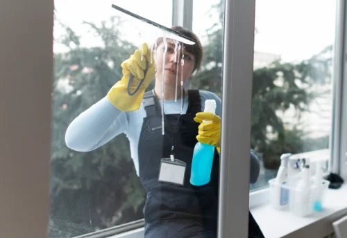Nettoyage de vitres intérieures et extérieures à Giberville